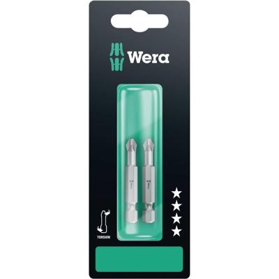 Wera 851/4 TZ Bits Phillips, PH 2 x 50 mm - 1 stuk(s) - 05134381001