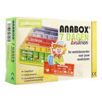 Kinderpillendoos Anabox 7x5 Rainbow Nl - thumbnail