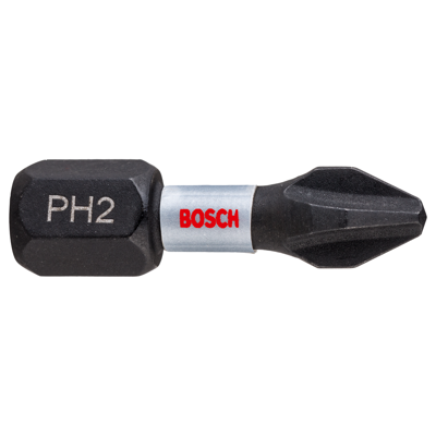 Bosch Accessories Impact Control 2608522403 Bitset 2 stuks Kruiskop Phillips