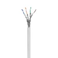 CAT 6 S/FTP kabel op rol - 100m - stugge kern - CCA - PIMF - CPR - UTP Kabel - Ethernet kabel - Internetkabel - Grijs - thumbnail
