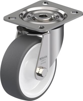 Blickle LX-POTH 100G Zwenkwiel Wieldiameter: 100 mm Draagvermogen (max.): 250 kg 1 stuk(s)