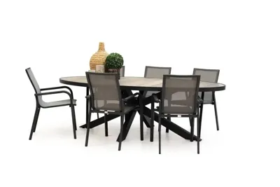 Trestino diningset amiens gironde antraciet Trestino diningset amiens gironde antraciet