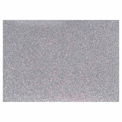 Creativ Company Opstrijkfolie glitter zilver, a5