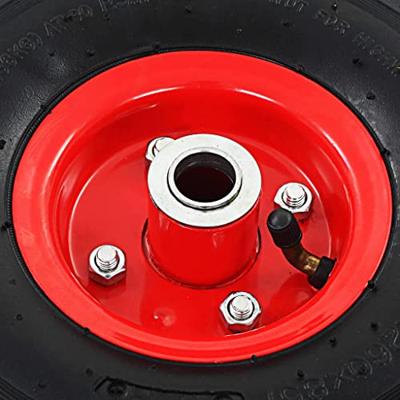 VidaXL Steekwagenwielen 2 st 3,00-4 (245x82) rubber