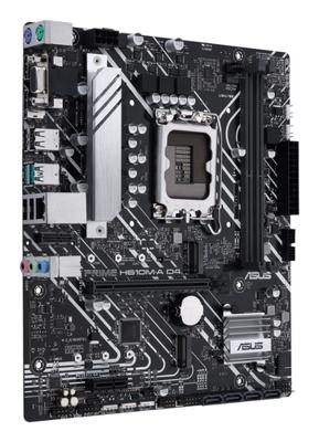 Moederbord - ASUS - PRIME H610M-A D4-CSM - LGA 1700 - DDR4 - micro ATX