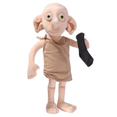 Harry Potter Dobby met sok interactieve pluchen knuffel - 32 cm