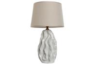 Bureaulamp Home ESPRIT Wit Porselein 50 W 220 V 36 x 36 x 62 cm - thumbnail