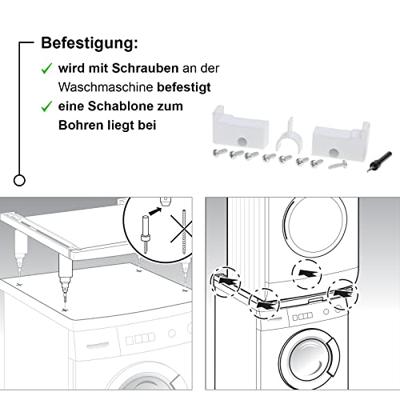 Bosch WTZ11400 tussenstuk Droger accessoire - thumbnail