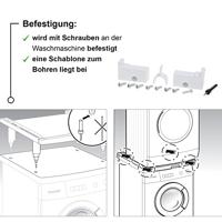 Bosch WTZ11400 Verbindingsset Stapelkit Wit - thumbnail
