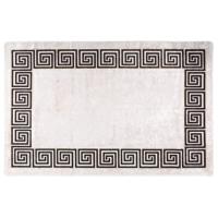 Vloerkleed wasbaar anti-slip 160x230 cm lichtbeige - thumbnail