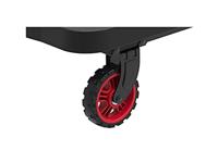 Transportkar pavo inklapbaar 137kg zwart - thumbnail