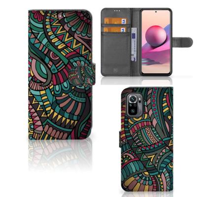 Xiaomi Redmi Note 10S | 10 4G | Poco M5s | Telefoon Hoesje | Aztec