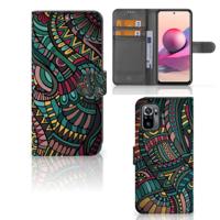 Xiaomi Redmi Note 10S | 10 4G | Poco M5s | Telefoon Hoesje | Aztec - thumbnail