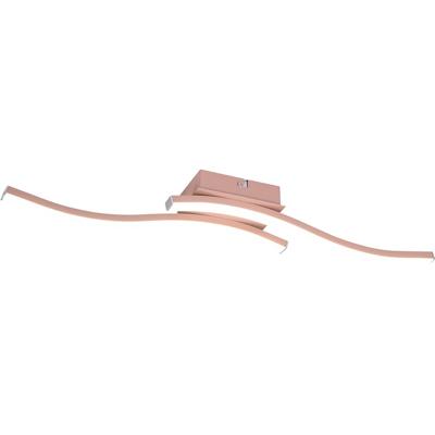LED Plafondlamp 10W - Mat Roségoud - Dimbaar Natuurlijk Wit 4000K