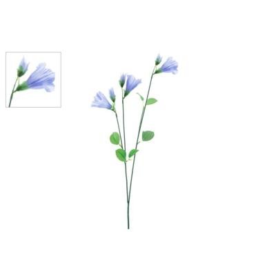 Kunstbloem Campanula 60 cm Zijde/Paars