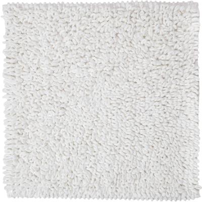 Badmat Sealskin Twist 60x60 cm Microfibre Wit