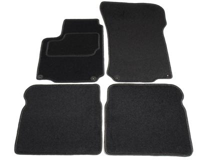 Automatten op maat - zwart stof - Seat Leon 1M 1999-2005