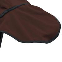 VidaXL Paardendeken volledig donkerbruin polyester - thumbnail