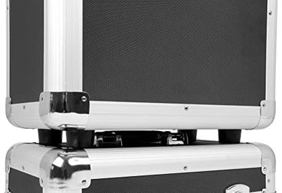 Power Dynamics RC80 Vinyl Record case voor 12 inch platen zwart