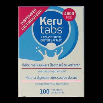 Kerutabs Lactase Enzym 4600 FCC Tabletten
