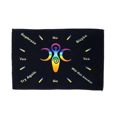 Drievoudige Godin Pendelmat Multicolour - Katoen uit India