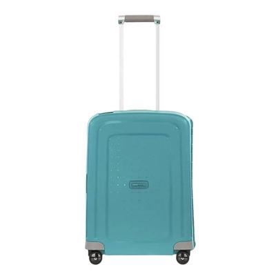 Samsonite S&apos;cure Spinner 55cm AQUA BLUE