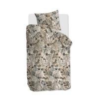 Beddinghouse Bambusa dekbedovertrek - 1-persoons (140x200/220 cm + 1 sloop) - Katoen - Natural - thumbnail
