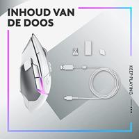 Logitech - G502 X Plus Lightspeed Mouse Gaming RVB Wireless - Lightfor Hybrid Buttons, Gaming Hero 25K - White Sensor - thumbnail