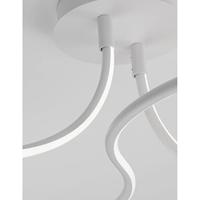 Lyora PlafondlampFungo krul wit - 9357087 - thumbnail