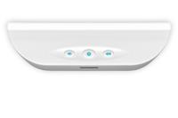 Goobay 95122 Stereo luidspreker, 6 W, voor tv, pc, mobiele telefoon, Mac en laptop, USB soundbar, 2 x 3 W, geluidssysteem met digitale versterker en subwoofer membraan, wit - thumbnail