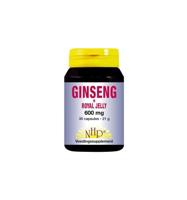 NHP Ginseng royal jelly 600mg 30 Capsules - thumbnail