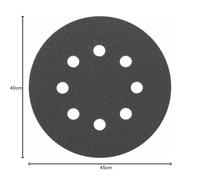 Bosch Accessories Best for Stone 2608605558 Excenterschuurpapier Met klittenband, Geperforeerd Korrelgrootte (num) 80 (Ø) 115 mm 5 stuk(s) - thumbnail