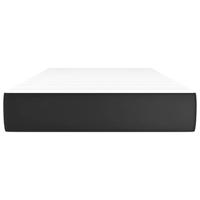 Pocketveringmatras 80x200x20 cm kunstleer zwart - thumbnail