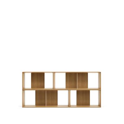 Kave Home Modulair Wandrek 'Litto' Eiken, 76 x 168 cm Kave Home Modulair Wandrek 'Litto' Eiken, 76 x 168 cm