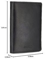 Secrid Slimwallet Vintage Portemonnee Zwart Aluminium, Leer - thumbnail