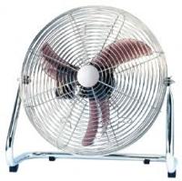 Professionele vloerventilator 45cm 3 standen kantelbaar chroom kleurig - thumbnail