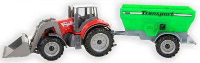 Farmer Toys tractor transporter jongens rood 12x9,5x5,5 cm