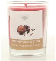 Green Tree Geurkaars Sandalwood & Clove (55 gram) - thumbnail