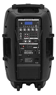 Omnitronic MES-15BT2 Mobiele PA-luidspreker 38 cm 15 inch werkt op het lichtnet, werkt op een accu 1 stuk(s) Omnitronic MES-15BT2 Mobiele PA-luidspreker 38 cm 15 inch werkt op het lichtnet, werkt op een accu 1 stuk(s)