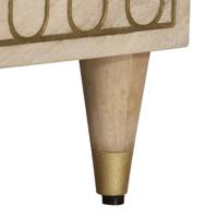 Tv-meubel 70x33x46 cm massief mangohout - thumbnail