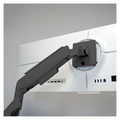 LC-Power LC-EQ-A49B flat panel bureau steun 124,5 cm (49 ) Zwart - thumbnail