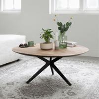 DTP Home Ronde Salontafel 'Metropole' Teakhout, 90cm - thumbnail