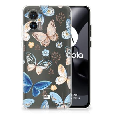 TPU Hoesje voor Motorola Edge 30 Neo Vlinder TPU Hoesje voor Motorola Edge 30 Neo Vlinder