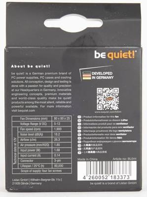 Be Quiet! Pure wings 2 80mm - thumbnail
