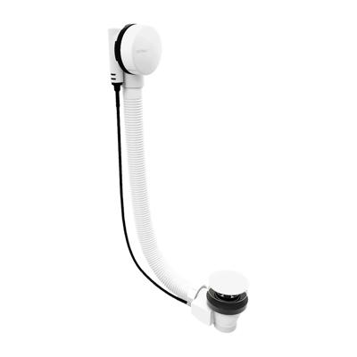 Badafvoercombinatie Polysan Marble met Waste 800 mm Plug 72 mm Wit Polysan