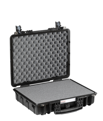 Explorer Cases 4412HL Koffer Zwart met Plukschuim