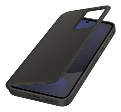 Samsung Smart View Wallet Case - voor Galaxy S24 FE Telefoonhoesje Zwart - thumbnail