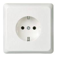 ELSO stopcontact 515404 2-voudig 16A RENOVATIE zuiver wit 1 stuk(s) - thumbnail