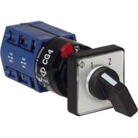 Kraus & Naimer CG4.A221.FS2 Lastscheidingsschakelaar 10 A 1 x 60 ° Grijs, Zwart 1 stuk(s) - thumbnail