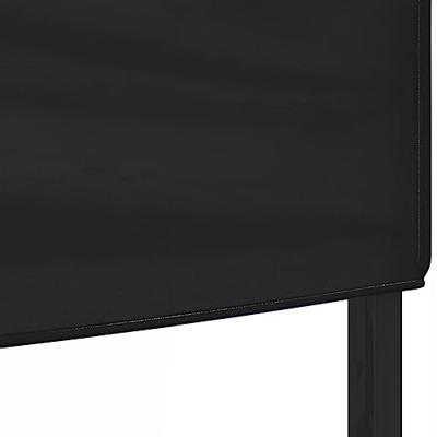 Partytent inklapbaar 2x2 m zwart